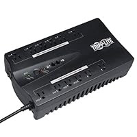 Tripp Lite ECO750UPS 750VA 450W UPS Eco Green Battery Back Up Compact 120V USB RJ11, 12 Outlets