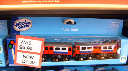 Reduced Price Wooden Tube Train