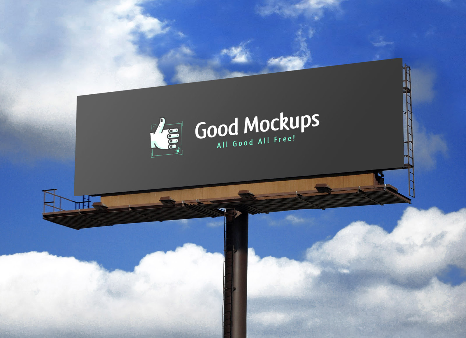Free Realistic Outdoor Advertising Billboard Mockup PSD ...