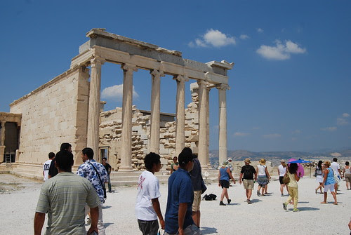 Part of the Acropolis, Athens, Greece