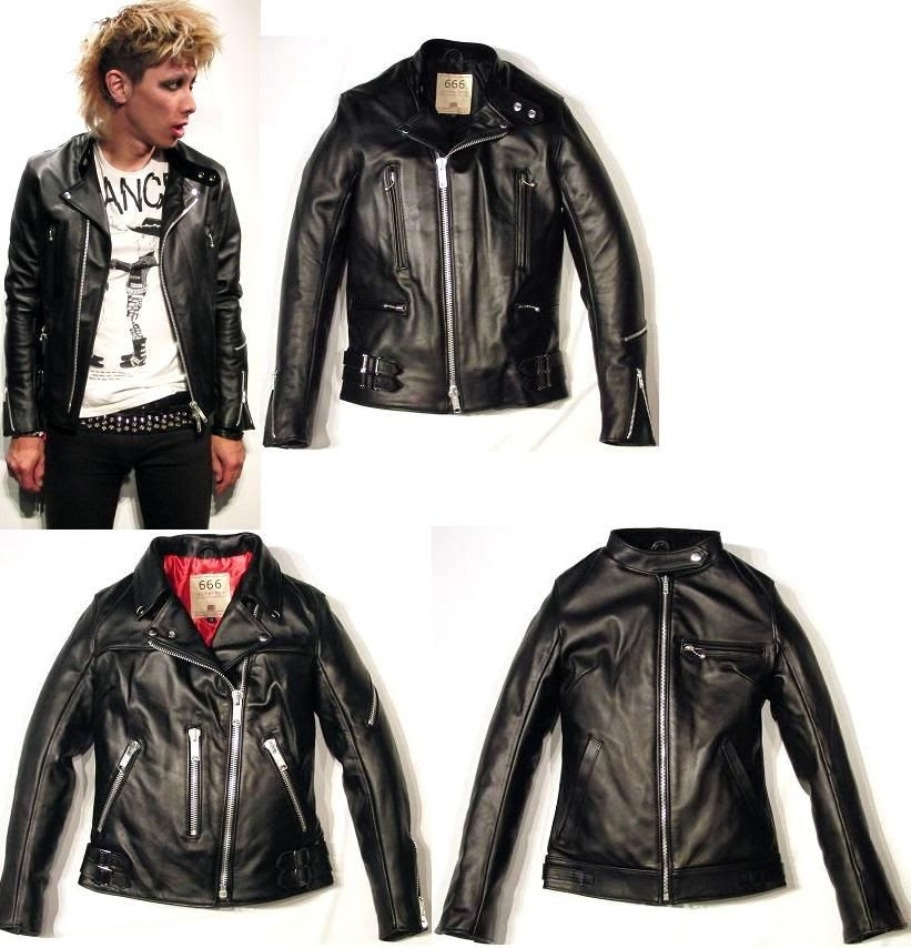 名古屋のロック バイクショップ ブラックマーケット 666レザージャケット入荷