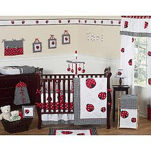 JoJo Designs Little Ladybug 9 pc crib set