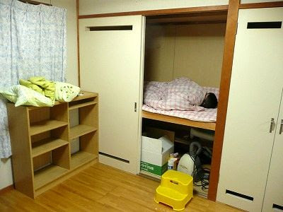 子供部屋つくってます 押入れのベッドが完成 ちびむすブログ