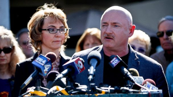 RT gabrielle giffords mark kelly RTR3ENSN jt 131012 16x9 608 Gabby Giffords Gun Control Group Hopes to Go Head to Head With NRA in 2014