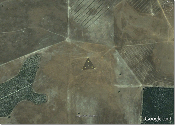 ufo earth thumb Imagens de OVNIs no Google Earth
