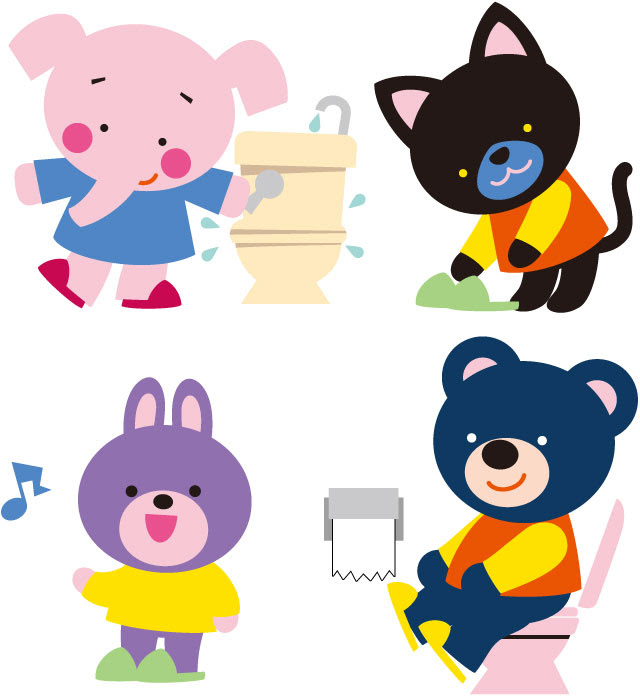 トイレ イラスト 子供 シモネタ