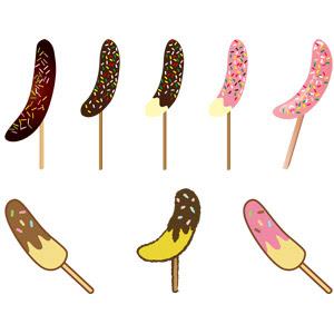 新しいコレクション チョコ バナナ イラスト 最高の新しい壁紙aahd