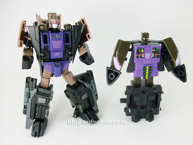 Transformers Explorer (FansProject Crossfire) - modo robot vs Blast Off G1 Encore