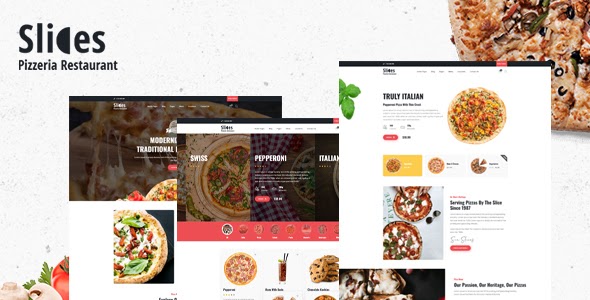 Get Slices - Pizza Restaurant WordPress Theme, ThemeForest