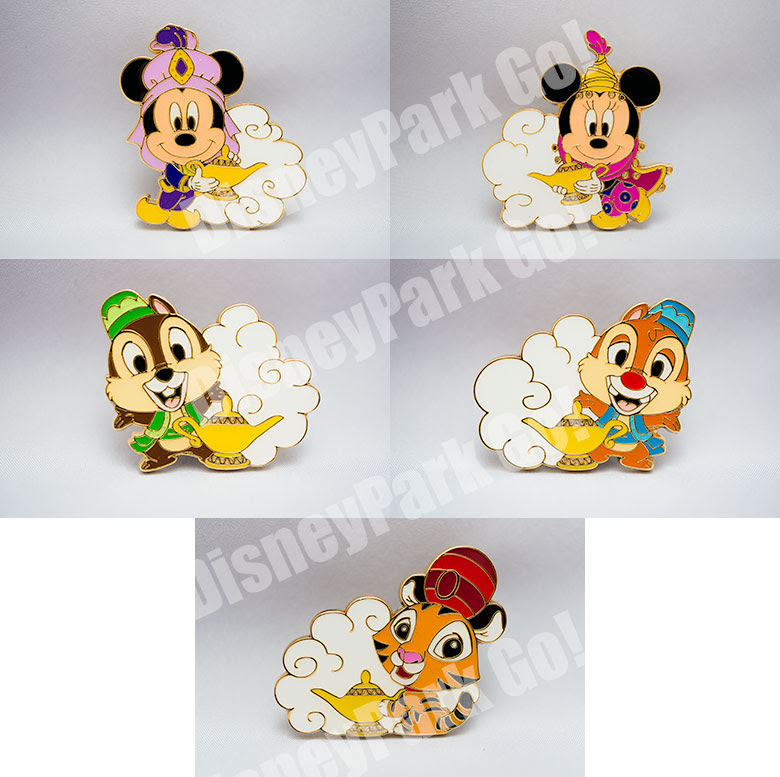 アブーズ バザールのピンバッチが変わった 15年2月6日 Disneypark Go