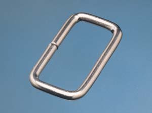 Metal D-Rings, 1 in (Pack of 50)