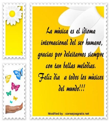 Bonitas felicitaciones a un músico en su día  Reflexiones 