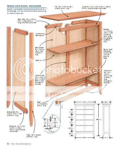Fine WoodWorking - 18 Bookcase plans (PDF) | Free eBooks Download ...