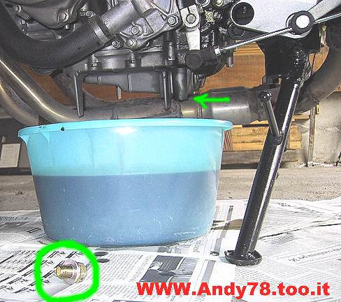Yamaha t max 500 olio motore