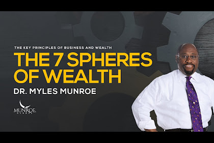 myles munroe quotes on money