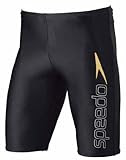 Speedo(スピード) メンズスパッツ ブラック×ゴールド  ブラック×ゴールド S SD88S08