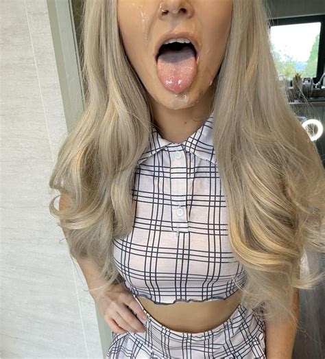 Brunette slut likes to get mouth fucked by a horny cock