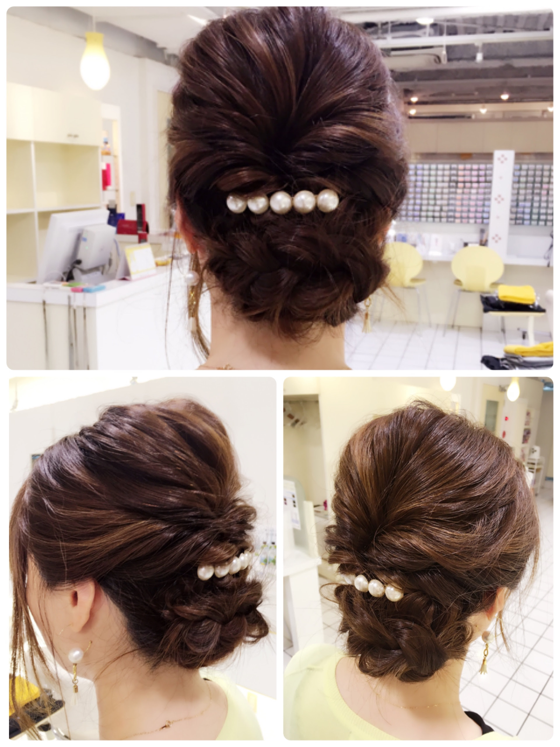 結婚式や二次会にも 自分で出来る簡単ヘアアレンジ 与野の髪をいたわる美容室 Coeur