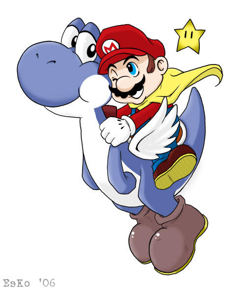 Super Mario Tattoo -Coloured- by ~EsKo-Mo on deviantART
