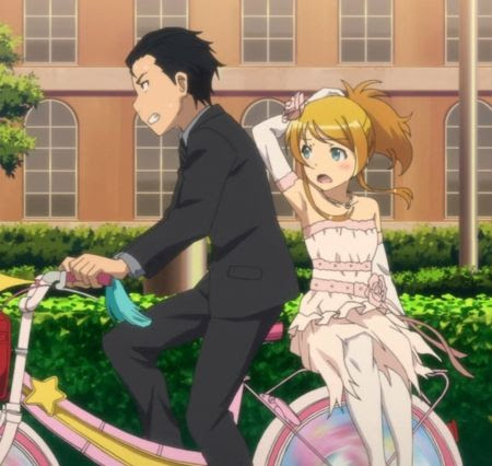自転車の二人乗りが印象的なアニメ 何思いついた じてそく