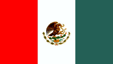 side of the Mexican flag