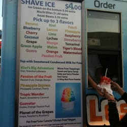 Shaved ice los angeles
