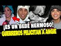 GUERREROS Y COMBATIENTES FELICITAN A ANGIE ARIZAGA POR EL NACIMIENTO DE MATEO