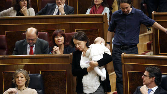Carolina Bescansa-Congreso España3