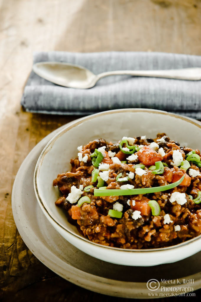 Black Bean Beef Chilli (0022) by Meeta K. Wolff