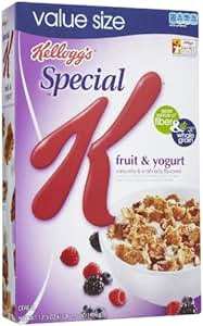 Amazon.com: Kellogg's Special K Fruit & Yogurt Cereal 17.5 oz: Cold Breakfast Cereals