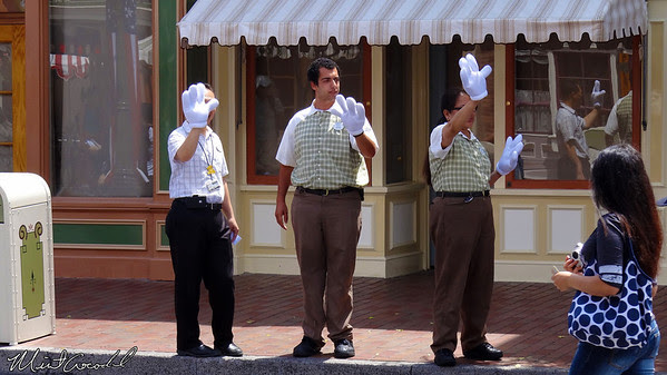 Disneyland Resort, Disneyland, Cast Members, Glove, Waving