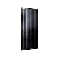 Instapark® NEW All Black 130W Mono-crystalline Solar Panel, 130 watt