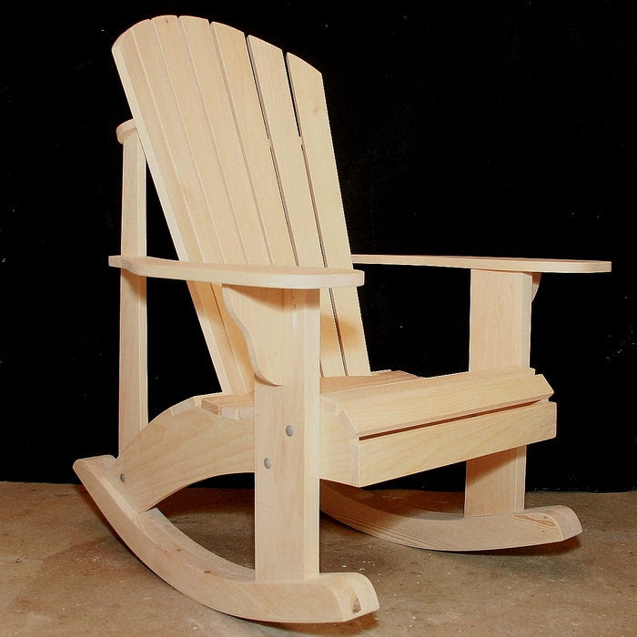 Adirondack Rocking Chair - by Phil B. @ LumberJocks.com 