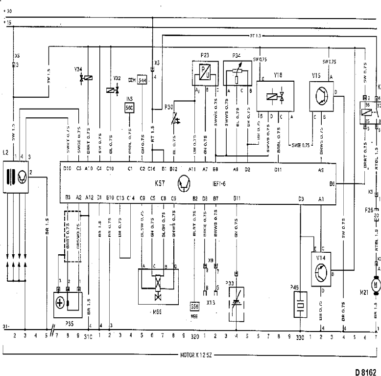 Schema electrique opel corsa c