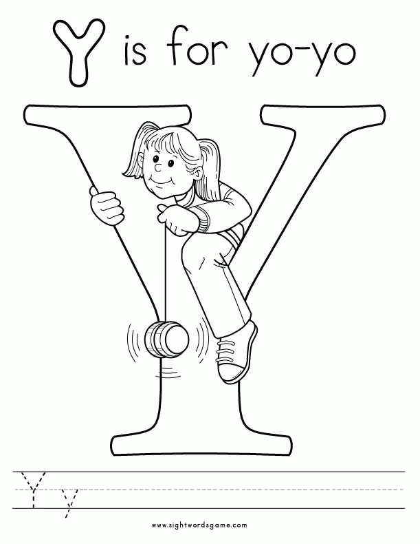 Free Free Printable Letter Y Coloring Pages Download Free Clip