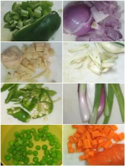 ingredients for fried rice