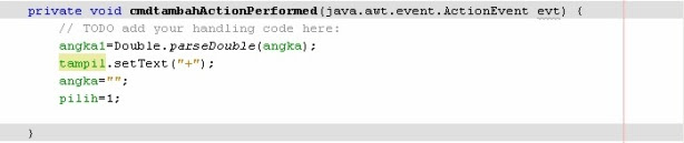 Membuat Applikasi Kalkulator dengan Pemrograman Java