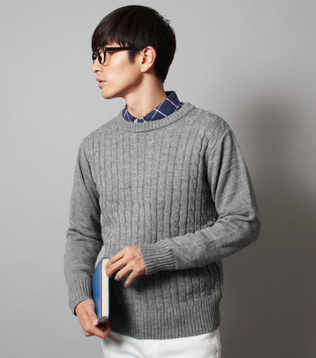 冬のおしゃれの定番 メンズニットおすすめコーディネート13選 Vokka ヴォッカ