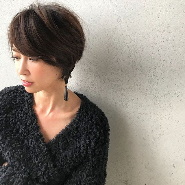 辺見えみり風ショートをデジタルパーマで再現 ブログ 練馬の縮毛矯正に強い美容院 Liber リベル 石神井公園駅近のプライベートヘアサロン