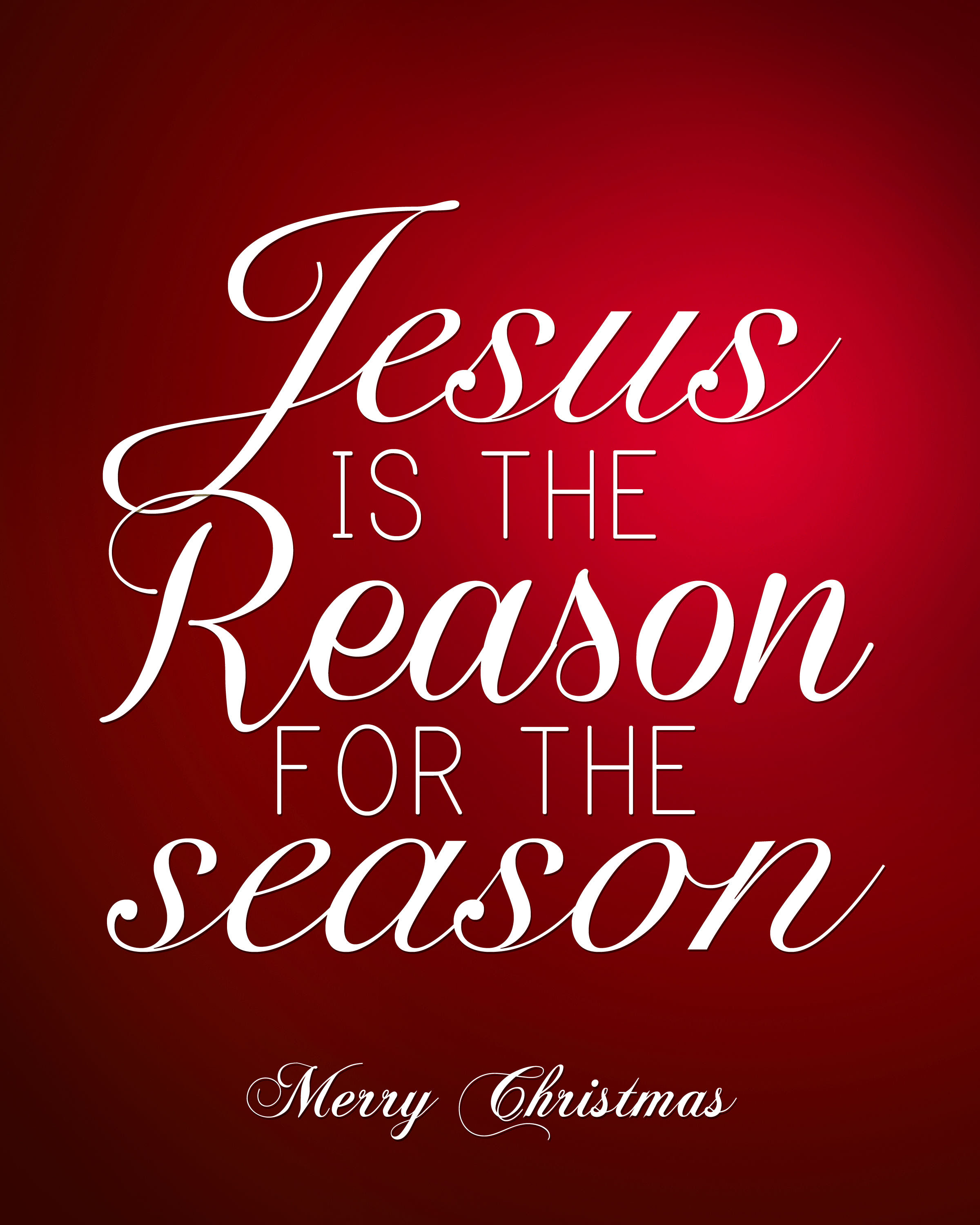 Jesus is the Reason for the Season Quote