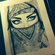 Ide Populer Dessin Muslima, Gambar Sablon