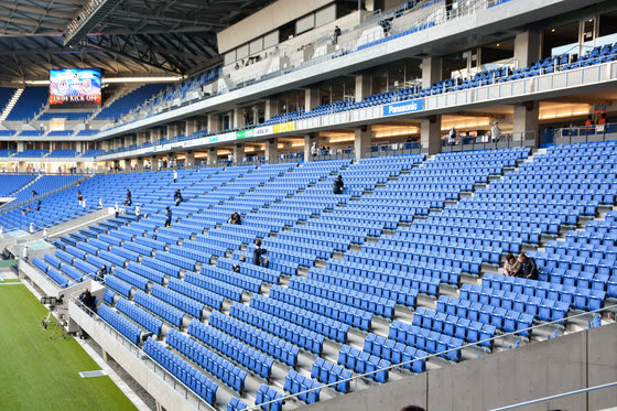 A New Stadium Watching Guide Made With 14 Billion Yen Donation Of Gamba Osaka Whose Sight View Of Football Changes Completely Gigazine