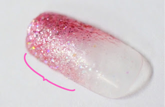 ラメグラデーションネイルのやり方にはコツがあります