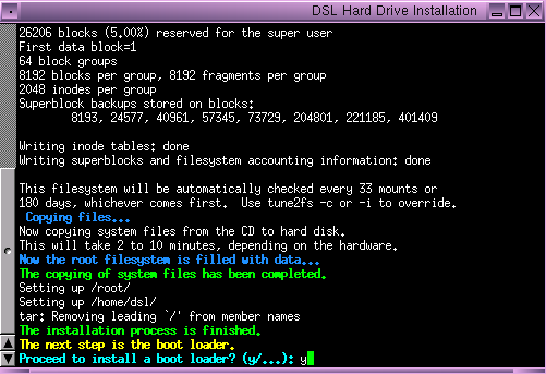 dsl, virtualbox, linux, install