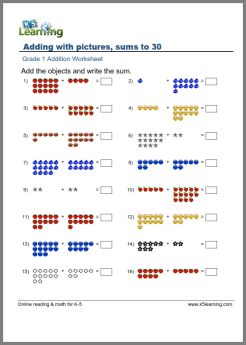 Easy to grade math worksheets or workbooks