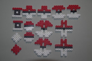 アイロンビーズ ポケモン モンスターボール 3dperlerbeadsお手軽頑固な立体アイロンビーズ