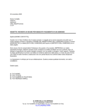 Lettera Di Scuse Formali Fac Simile