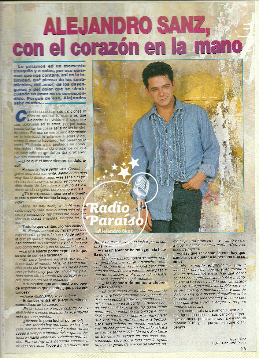 Alejandro Sanz, Superpop, Junio 1993