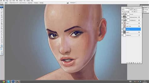 paint  photoshop skin youtube