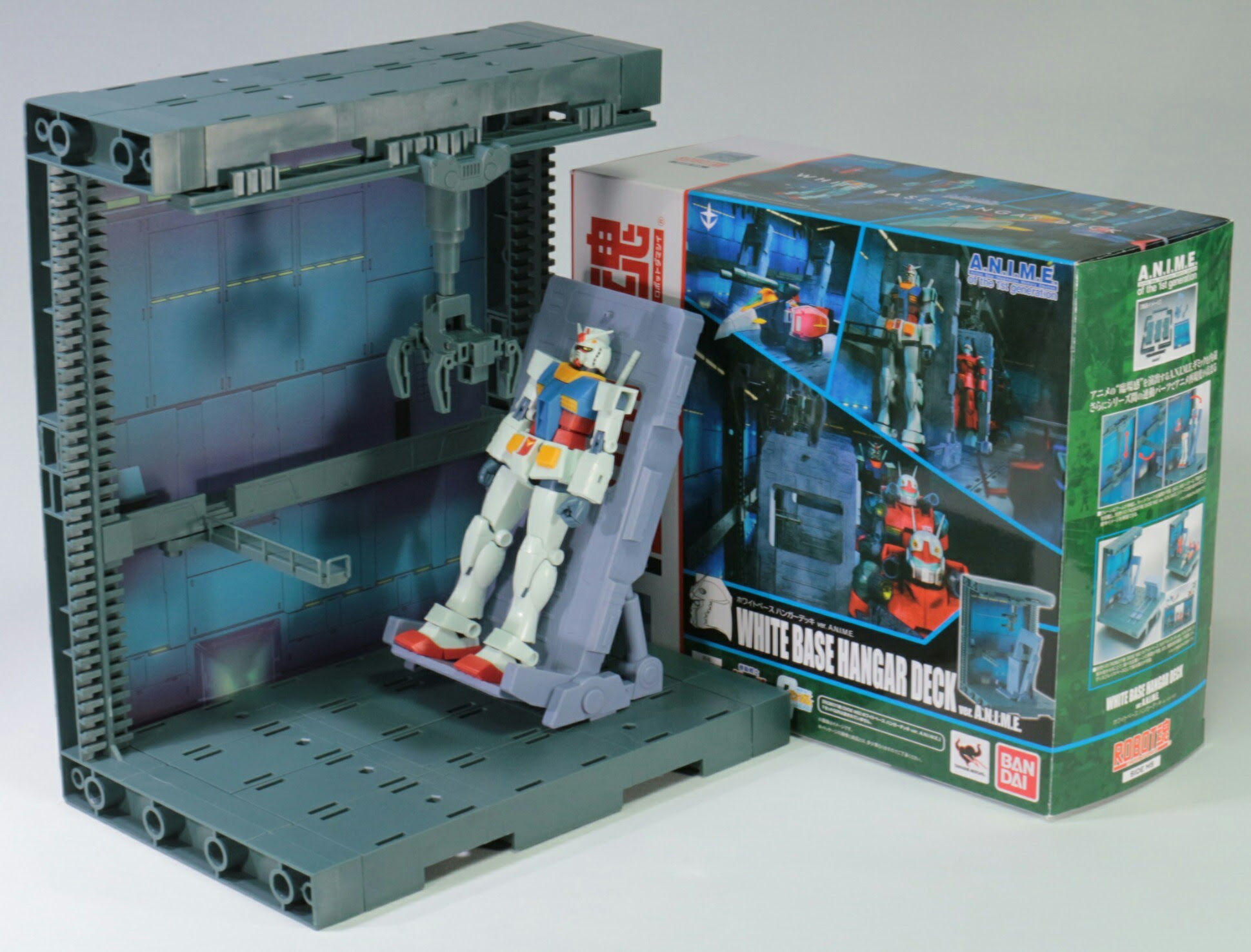 ロボット魂 ホワイトベースハンガーデッキのご紹介 先人に続け お気軽ガンプラ製作